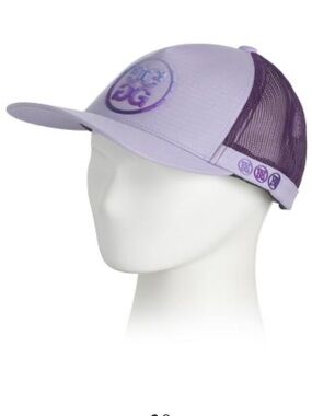 G/FORE Gradient Circle Purple Mesh Golf Trucker Hat for men or women